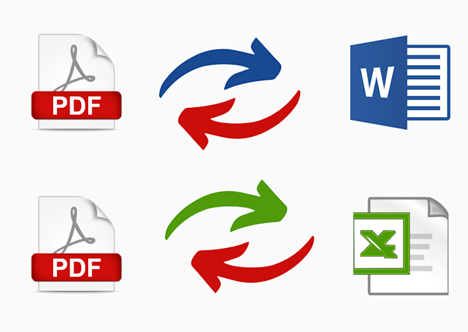 convert PDF to word, excel or google docs accurately