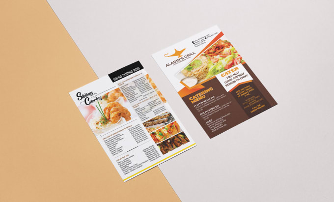 Design modern restaurant menu, food flyer, and digital menu by ...