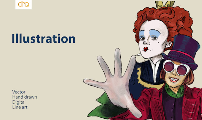 do any illustration depends on your request