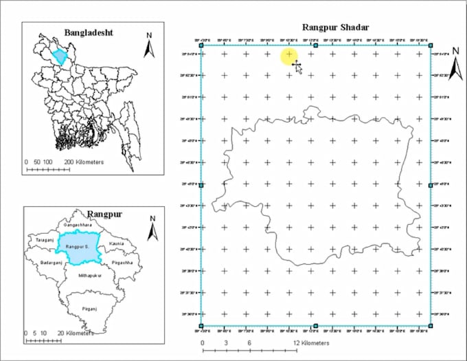do gis mapping and remote sensing tasks using arcgis