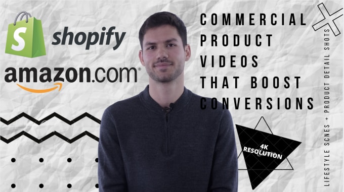 produce a amazon product video, for amazon or video ad