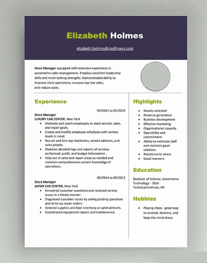 Make Professional Cv Design And Resume Design Within 12 Hour By Usamaelahi1