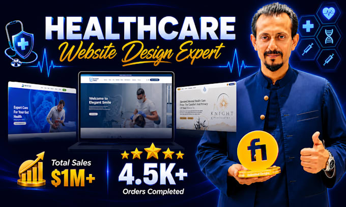 build hipaa compliant medical, healthcare, doctor, telehealth website design
