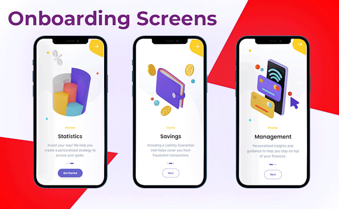 Design modern splash screen for android and ios by Kainatidrees17 | Fiverr