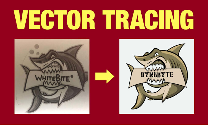 do vector tracing and vectorize your logo or image