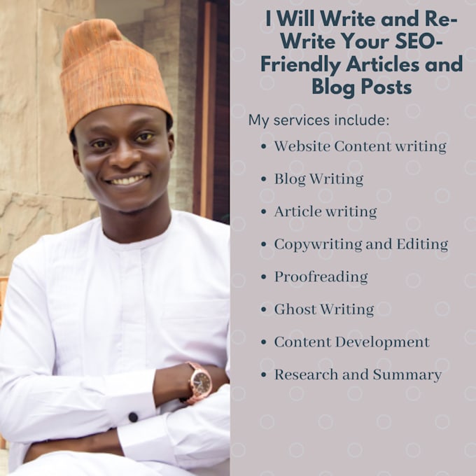 write and rewrite SEO blogs, articles, and technical writing