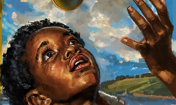 illustrate your childrens or ya book in a realistic cinematic style