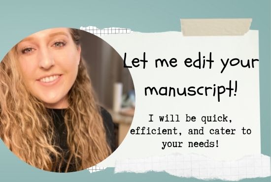 proofread and edit your fiction manuscript