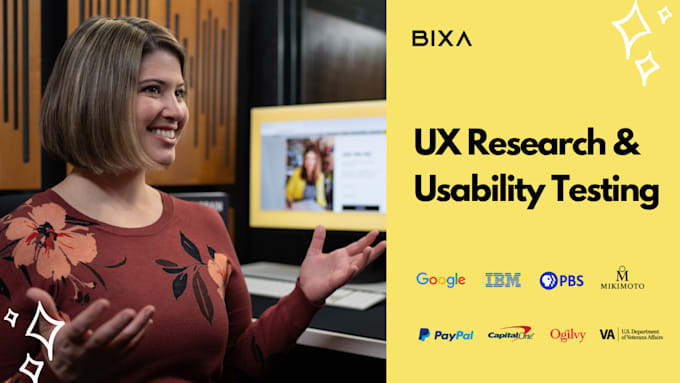 conduct UX research and usability testing