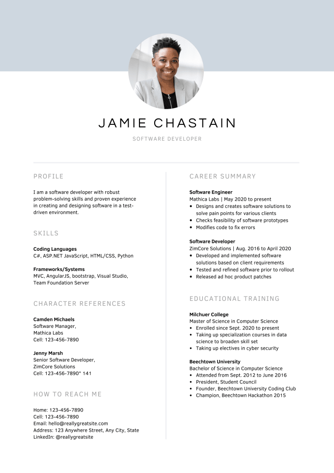 How To Get Fabulous resume writing On A Tight Budget
