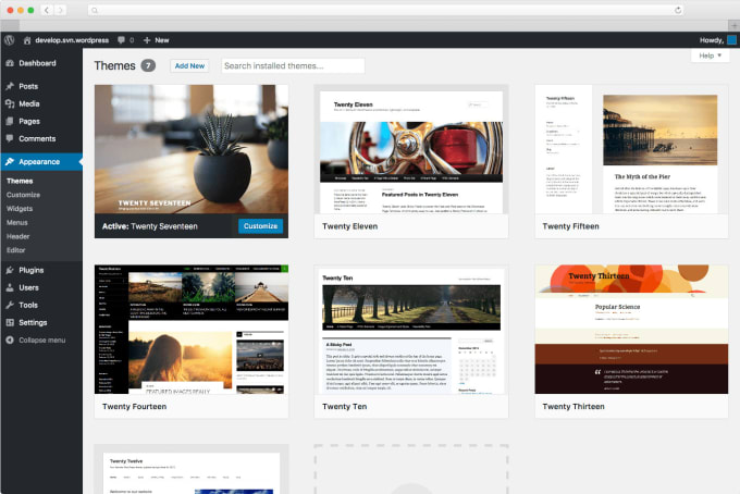 create wordpress website for you