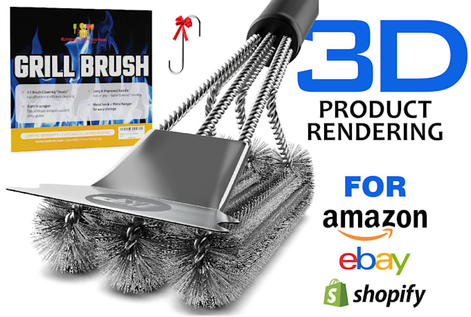 Do 3d modeling and rendering for amazon by Sellerscout | Fiverr