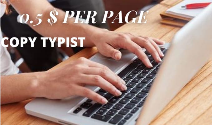copy typist jobs