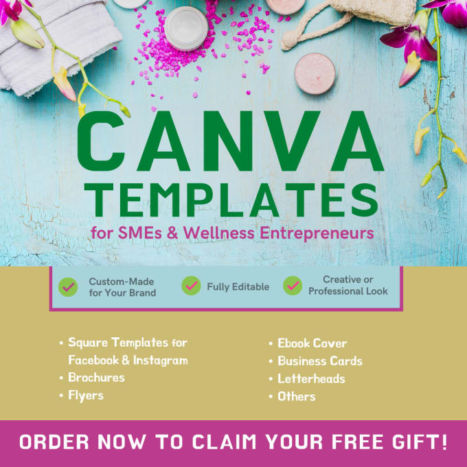Design attractive canva templates for you by Hamsacarina Fiverr