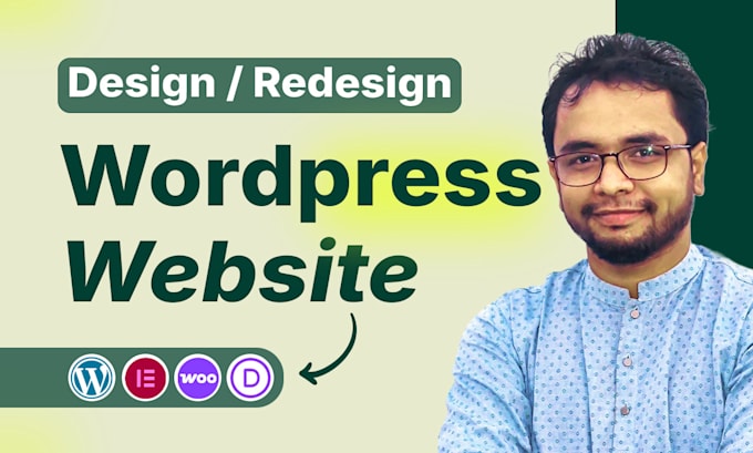 build wordpress website, business website, custom wordpress website development
