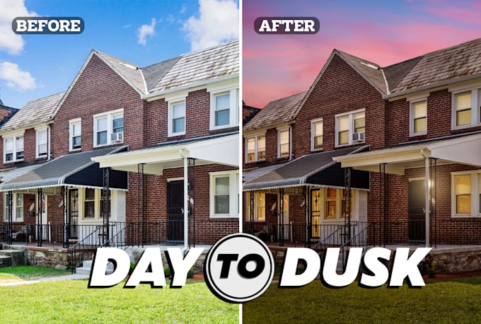 do twilight conversion or day to dusk editing