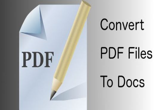 Convert pdf into word by Ayeshasalar | Fiverr