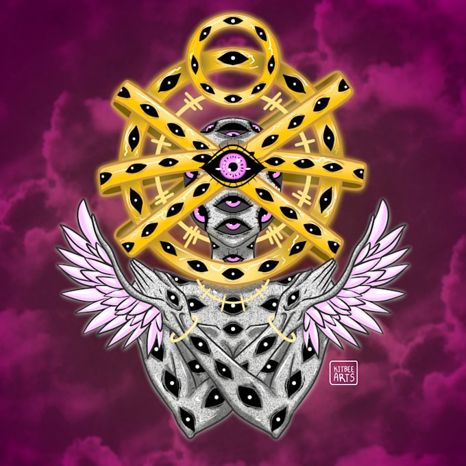 make illustrations for logo , shirts, merchandise etc