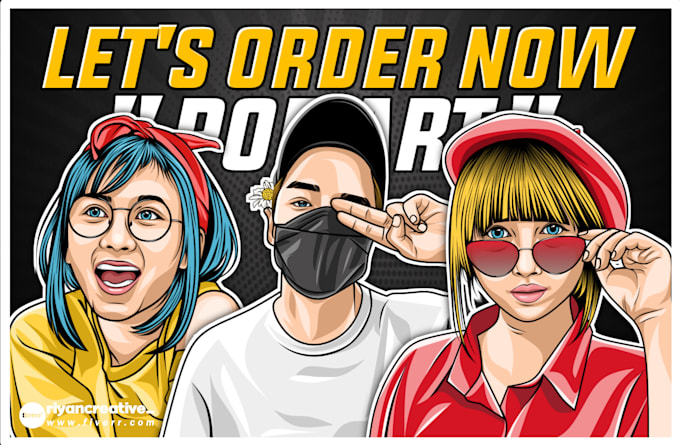 draw awesome pop art within 24 hours