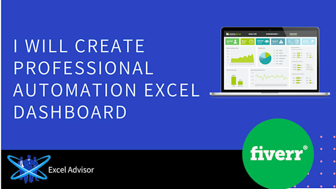 Create professional automated excel dashboard by Waleed320 | Fiverr