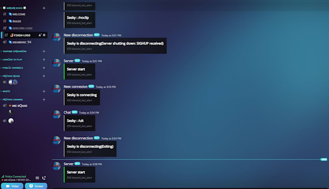Make A Discord Webhook For Your Fivem Server By Fasihulhaq1