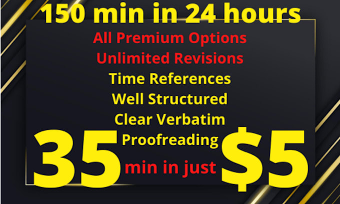 transcribe audios, podcast, videos, interview, webinar, youtube transcription