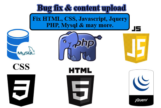 fix your wordpress, php, html, jquery, css, database bugs