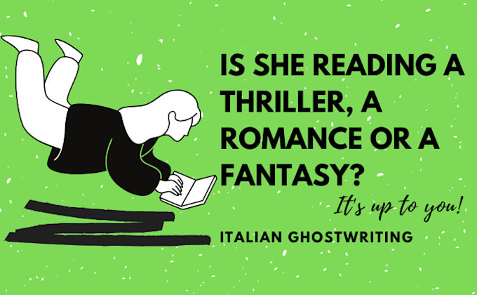 be your italian writer of fantasy, thriller or historical fiction