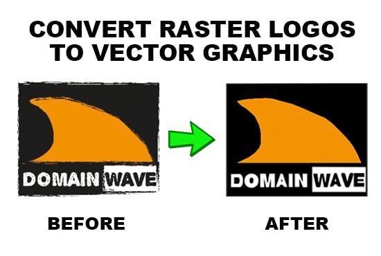 Convert raster logo into vector graphics by Kylemeek876 | Fiverr