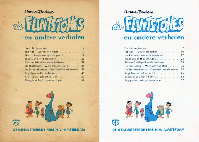 digitally restore your ephemera, or paper collectables