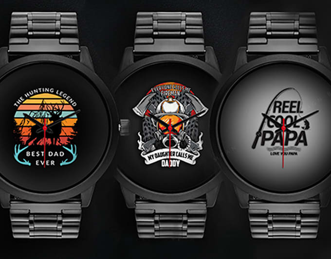 do 3 custom watch design in 15 dollars for your shopify store