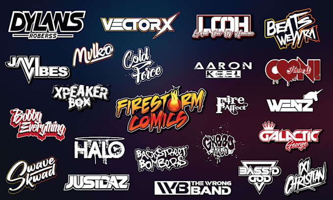 Design dj custom ,hiphop, rap,rock typography band music streetwear ...