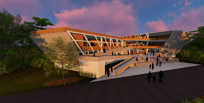 making 3d render both interior and exterior