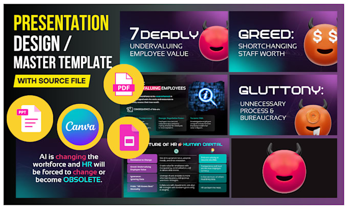 do powerpoint presentation design or canva design