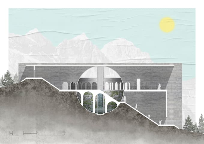 Render your 2d floor plans, sections and elevations in photoshop by ...