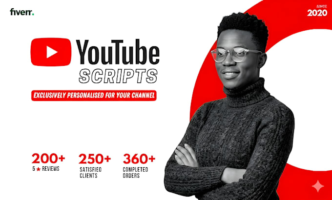 write scriptwriting content for youtube automation channels