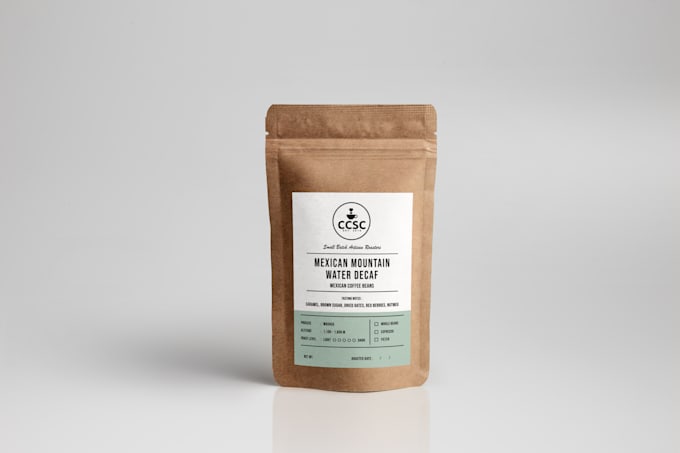 do make great coffee label or sticker design