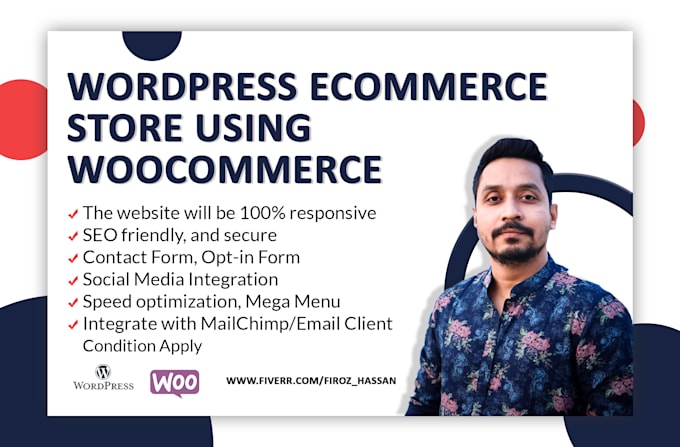 design ecommerce store using wordpress woocommerce