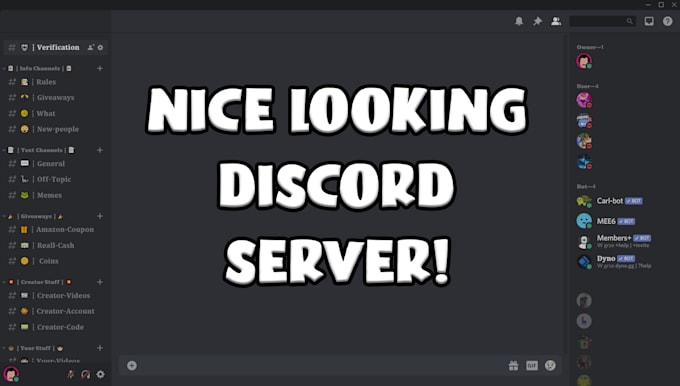 Setup Perfect Discord Server By Rachikox Fiverr We aim to provide a huge variety of templates to help build your discord community into the place of your dreams, without all the hassle. setup perfect discord server by