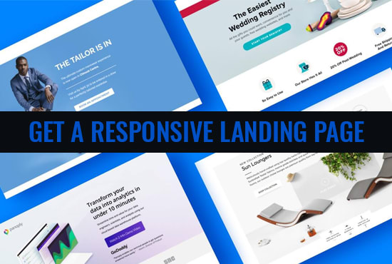 I will design your landing page