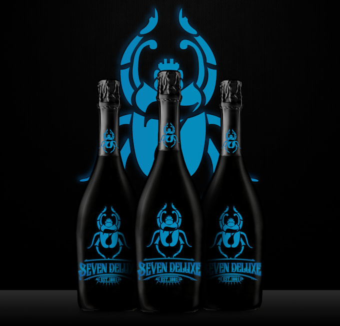 design professional label wine, whiskey, gin, vodka, rum, brandy, tequila