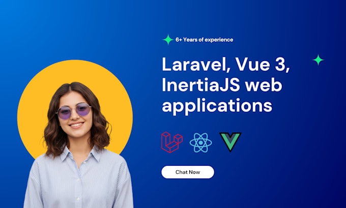 develop your laravel, vue 3, inertiajs web applications