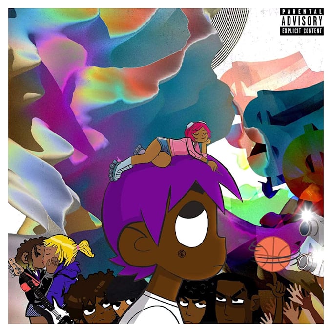 Make a customized digital drawing of luv vs the world by ...