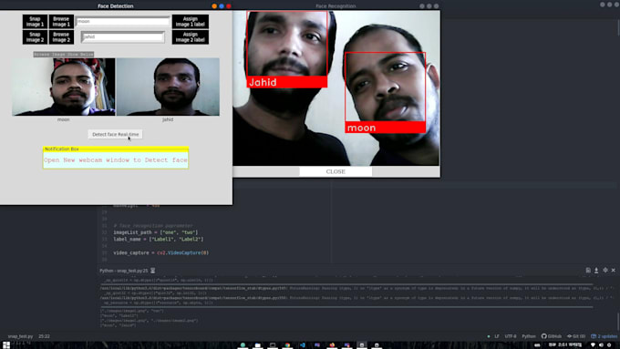 Do face recognition, object detection by deep learning, computer vision ...