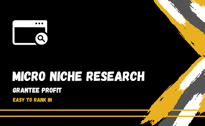do profitable micro niche research for affiliate or blog
