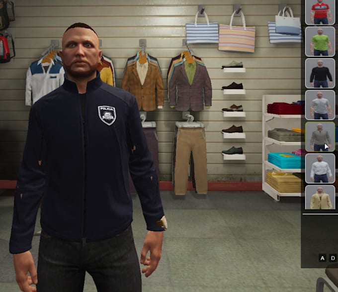 create custom eup clothes and uniforms for your fivem server