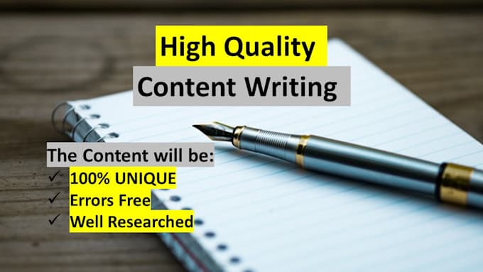 write high quality technology content for your blog