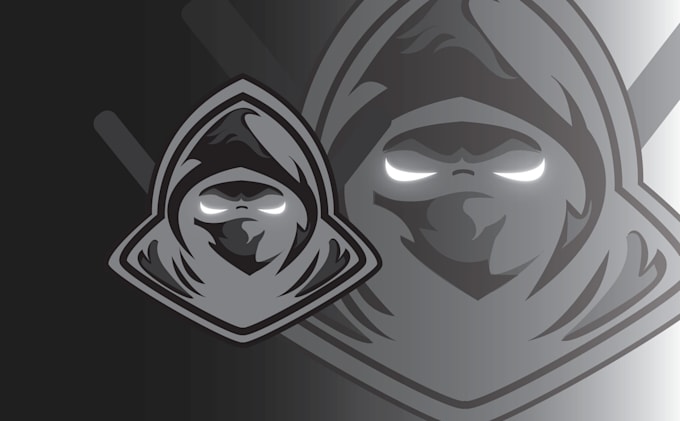 create professional mascot logo for e sports, twitch, youtube channel
