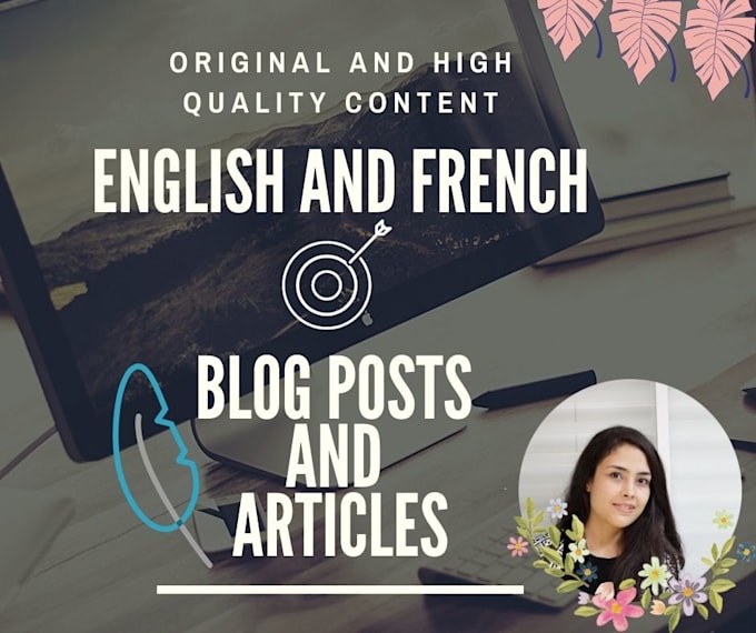 create unique french or english content for your web sites and blogs