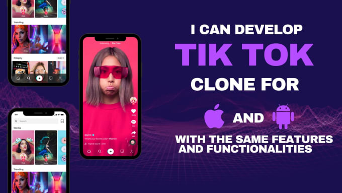 Develop An App Similar To Tik Tok For Android And Ios Clone By 